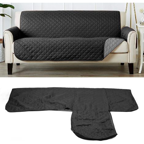 Coussins de canapé imperméables et résistants à l'usure, coussins pour canapé pour animaux de compagnie, housses de canapé, gris (1/5)