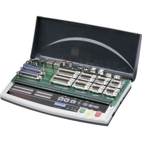 Testeur de câbles VOLTCRAFT CT-7 Convient pour SUB-D 9, 15, 25 pôles, SUB-HD 15 pôles, Centronics, USB A + B, IEEE 1394, BNC, RJ-45, PS/2, DIN 5 p Q59054 (1/4)