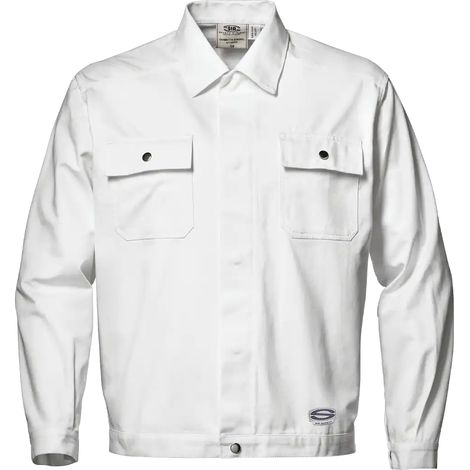 SIR SAFETY SYSTEM SYMBOL Veste de travail en coton 260 g blanc Taille 58
