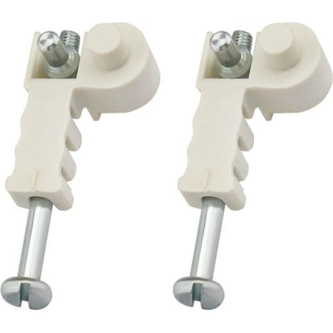 A (5×6×4.3cm) 2 Ensembles de Tendeur de Chaîne à Vis Ajusteur de Tendeur de Chaîne 11236641605 11206641500 Compatible avec Stihl MS170 MS180 MS210 017 018 (1/4)