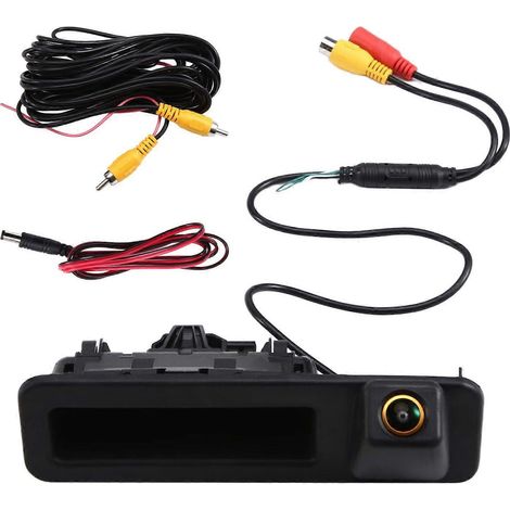 Cámara de visión trasera para coche 720P AHD CVBS, cámara de asistencia de marcha atrás para BMW Serie 5 F10 F11 (1/5)