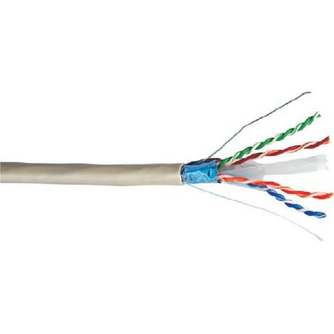 Link CAVO RETE in MATASSA 305Mt CAT. 6 FTP LSZH in RAME Schermato LINK LK305F6E Classe ECA (1/2)