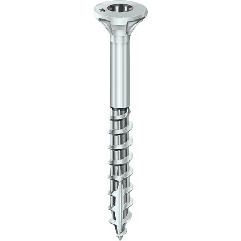 Schraube Rocket Senkkopf Stern VYNEX Stahl verzinkt 4.5x40/22 - Schachtel von 500 - 351400025041