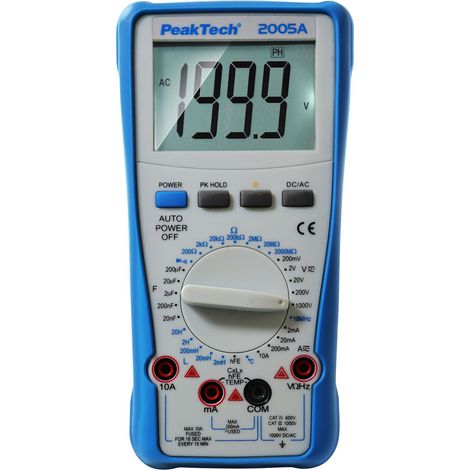PEAKTECH Multimeter, P 2005 A
