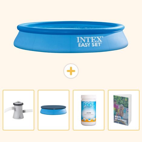 Intex Piscine Easy Set Ronde - 305x61 cm - 5-pièces SCB116 (1/5)