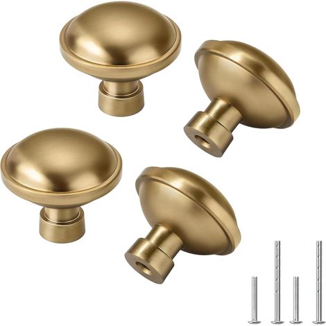 boutons décoratifs modernes pour meubles, en alliage métallique (1/5)