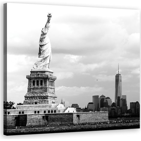 Tableau décoratif Statue de la Liberté New York 50x50 (1/5)