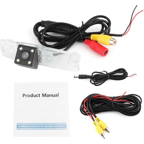 Caméra de recul avec pistes pour voiture, surveillance vidéo CCD, adaptée à Hyundai NF Sonata/Tucson/Accent/Elantra/Santa Fe (1/4)
