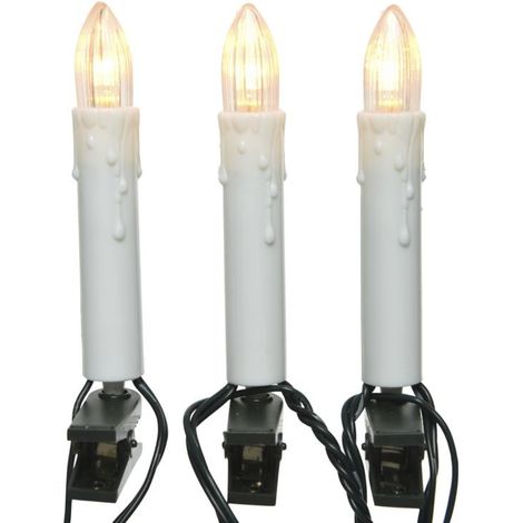 LED Kerzenlichterkette aussen 1160cm-30L,grün/klassisch warm
