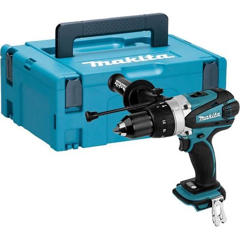 Makita DHP458Z 18v Lithium Ion LXT Combi Hammer Drill + MakPac Case - Bare Unit (1/4)