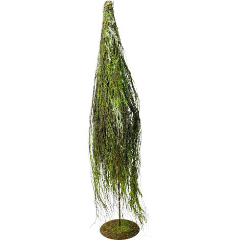 Sapin de Noël artificiel sur support métallique en branches de saule, 60 cm (1/5)