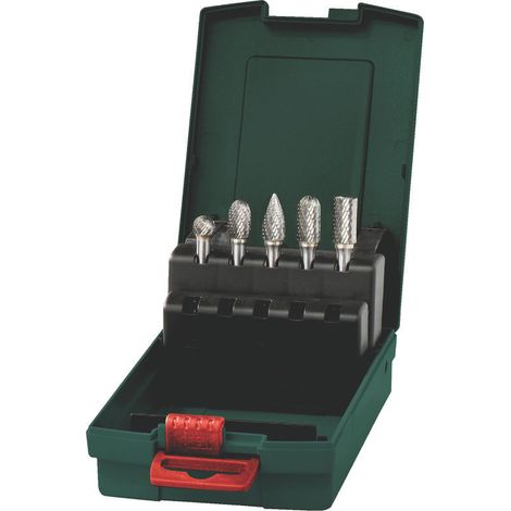 METABO 628403000 (5 pce) Carbide burr set 6mm x 10mm