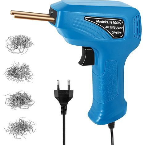 Decdeal Tragbares Handbettschweißschweißmaschine Panel Riss Reparaturen Kit Thermalschneide heiße Staplerreparaturwerkzeugset mit LED -Licht