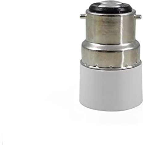 Adaptateur de douille B22 vers E14 - Culot BC B22 vers E14 ES - Culot à vis Edison (1/3)