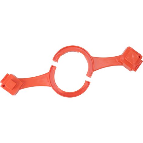 Clé universelle pour raccord de vidange de camping-car, facile à connecter et à déconnecter, compatible avec la plupart des bouchons de vidange mâles et femelles de 3 et 4 pouces (orange). (1/5)