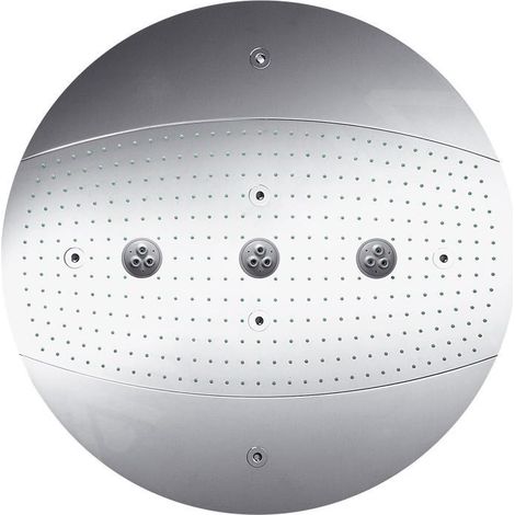 hansgrohe Raindance Rainmaker douche de tête 600 3jets sans éclairage, chrome - 26115000 (1/5)