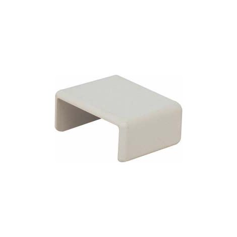 TAPPO TERMINALE PER MINICANALINA IP40 mm. 22x10 10.00 pz