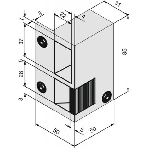 Gâche électrique numéro 0 droite tirant - BEUGNOT - BE10011000 (1/5)