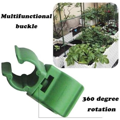 Clips de fixation pour treillis, 40 pièces, pour la protection des plantes (1/2)