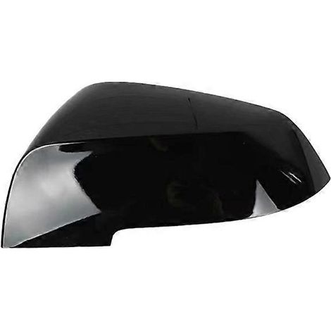 Passend für BMW 1er/2er/3er/4er X1 Rückspiegelgehäuse, Rückspiegelrahmen, reflektierende Linse, Blinker – BMW X1 (2013–2016) – Schwarze Abdeckung links