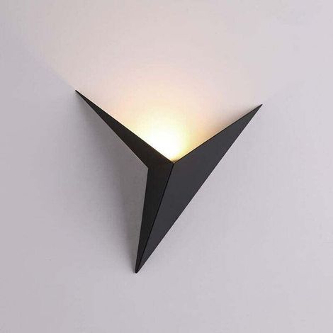 Applique da parete a LED da 3W – Luce bianca calda 3000K – Metallo antiruggine – Design moderno per camera da letto e soggiorno (1/4)