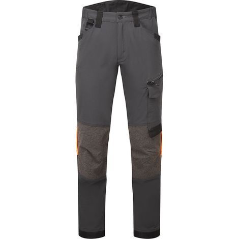Ev4 Pantalon De Service Extensible - Taille 56 - Gris Métal Tall - Portwest