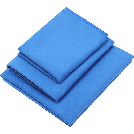 Serviette de sport portable en velours double face à séchage rapide, idéale pour la natation et le fitness en extérieur, et absorbant la transpiration. (1/5)