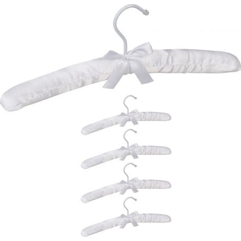Clothes hanger in satin (1/5)