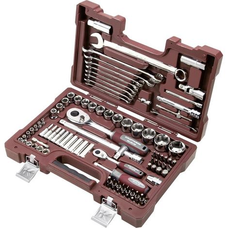 Coffret de douilles Pro-Line 1/4“ + 1/2“ KRAFTWERK - 93 pièces - 204.203.601 (1/3)