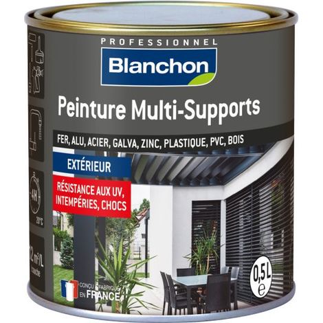 Mehrzweckfarbe ral 9005 schwarz Finish : Satin  2 L