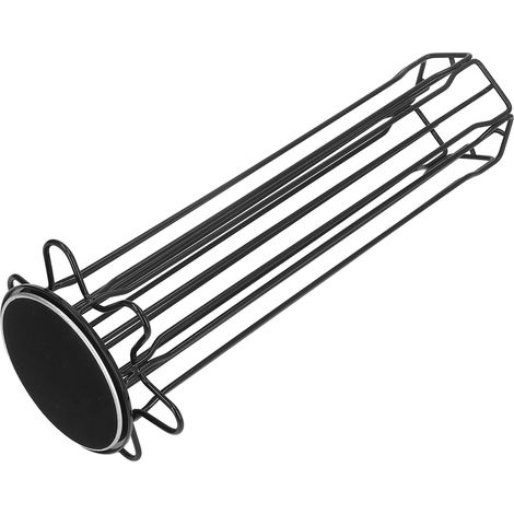 Kaffeekapselhalter, Tassenständer, drehbarer Aufbewahrungsorganizer, Schwarz (1/5)