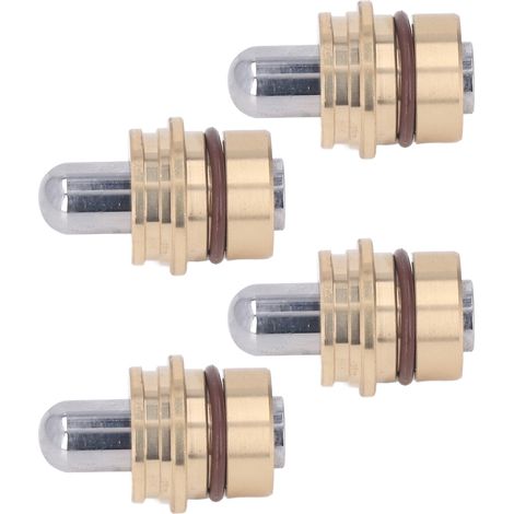 Lot de 4 boutons de manche de commande en laiton acier avec joint caoutchouc pour pelle Sany 60 Yuchai 60 (1/5)