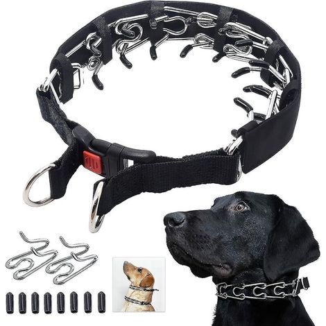 Komfortables Hundeerziehungshalsband mit Schnellverschlüssen, für kleine bis mittelgroße Hunde, 60 cm (1/5)