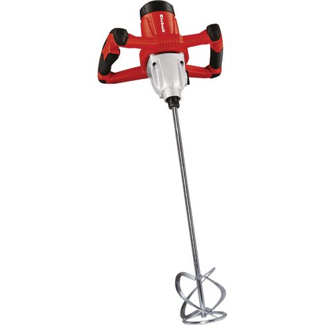 Einhell Mélangeur de peinture et de mortier TC-MX 1400-2 E (1400 W, Interrupteur blocable, Démarrage progressif, Porte-outils solide, tige M14) (1/5)