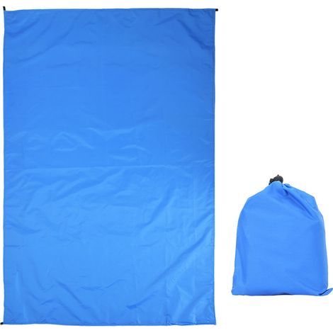 Leichte und kompakte Zeltunterlage für Camping und Picknicks, mit Tragetasche – Königsblau, 100 x 145 cm (1/5)
