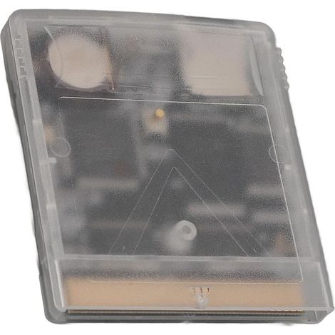 Carte Mémoire Flash pour Gameboy Color 1000, Cartouche Vidéo de Jeu avec Espace Mémoire 8G Translucide (Blanc transparent) (1/5)