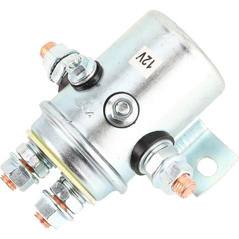 12V 200A Relais-Schalter, Seilwinden-Schütz, Magnetventil, normalerweise offener Kontakt, universell für ATV/UTV (1/5)