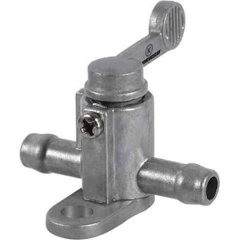 Robinet d'Essence, Keenso 5/16 '' en Ligne ON/OFF Interrupteur d'Essence Robinet à Gaz Réservoir de Carburant Commutateur 8mm 5/16 '' Universel