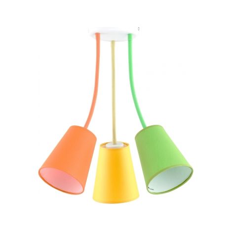 Lampada a sospensione a filo colorato 2106