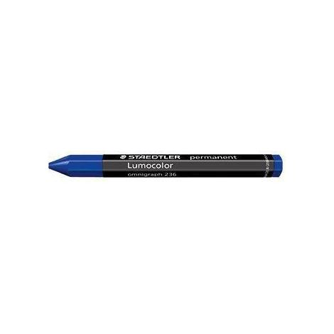 STAEDTLER Signierkreide ® Lumocolor® permanent omnigraph mit Papierhülle blau (1/5)
