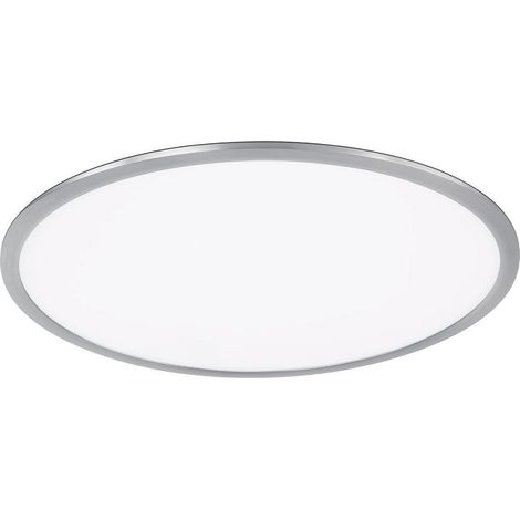 Plafoniera da Interno a LED in Metallo Nichel Opaco (1/2)