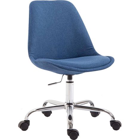 Silla de Oficina TOULOUSE en Tela Azul