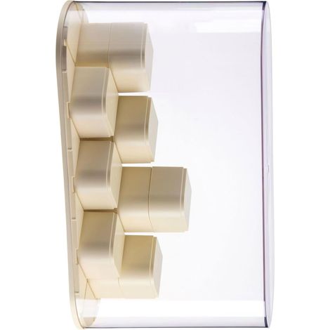 Boîte de présentation transparente pour figurines de collection - Empilable - Avec couvercle anti-poussière et anti-poussière (1/5)