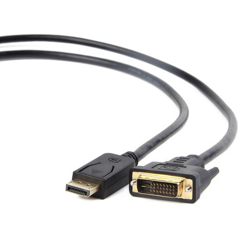 Cable Displayport a DVI 24+1 3mt negro