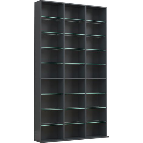 Étagère debout Bibliothèque Étagère Zilas XL 181x102x23 - VCM (1/5)