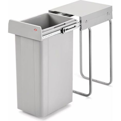 WESCO® Abfallsammler Traditionline Single-Boy 545 S/300-1, alugrau (1/2)