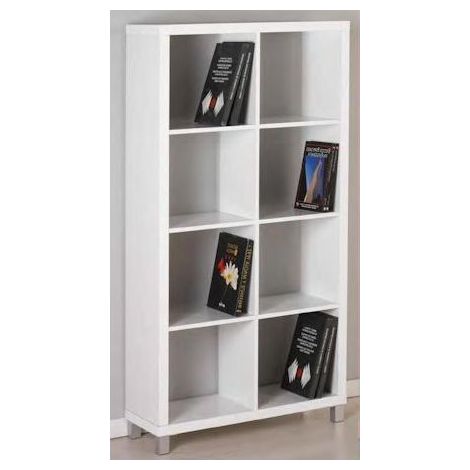 Estanteria Kubox 2x4 blanco