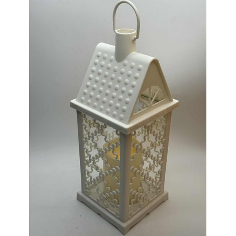 Lanterna a LED / bianca / CON candela - modello S / 38X13X13 / LEA-2414W / 20 (1/3)