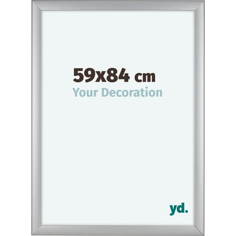 yd. - Cadre photo 59x84 - Argent Mat - MDF - Como (1/5)