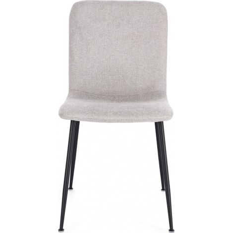 Sedia Rinas grigio chiaro cm 44x56x81 h (1/5)